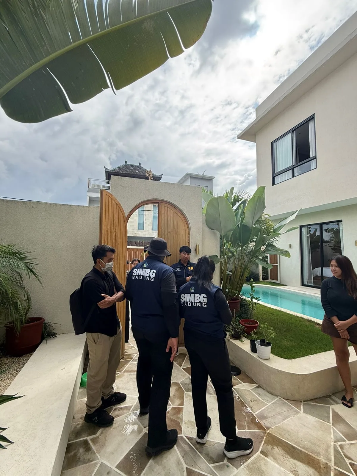 Modern villa with a private swimming pool in Badung